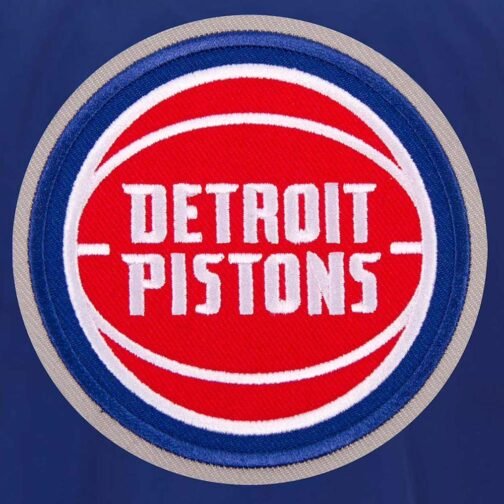 Detroit Pistons Bomber Lightweight Nylon Jacket - Image 4