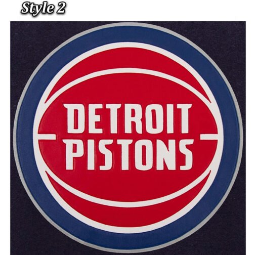 Navy/White Detroit Pistons Varsity Jacket - Image 6