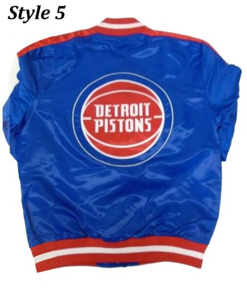 Starter 90’s NBA Detroit Pistons Blue Jacket - Image 10