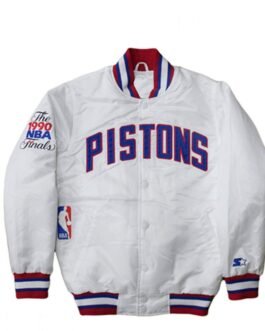 Starter Detroit Pistons NBA Satin Jacket