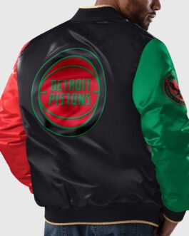Detroit Pistons Ty Mopkins Black History Month Jacket