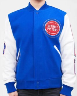 Detroit Pistons Letterman Jacket