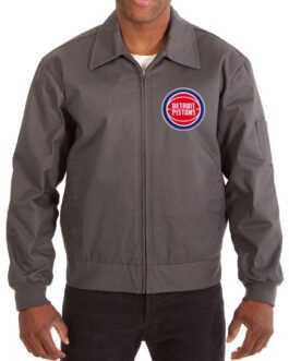 Workwear Detroit Pistons Navy Blue Jacket