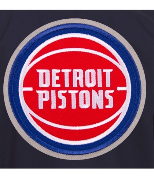 Workwear Detroit Pistons Navy Blue Jacket - Image 4