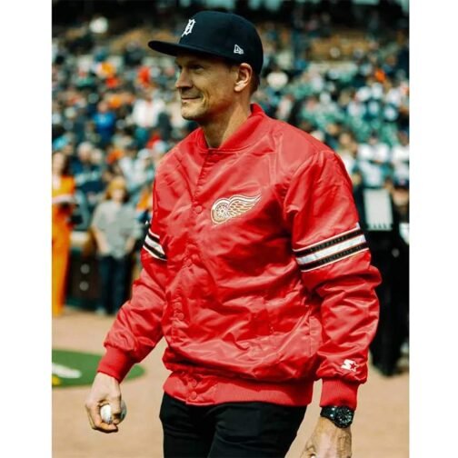 Nicklas Lidstrom Detroit Red Wings Jacket - Image 5