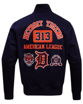 Detroit Tigers Area Code Navy Jacket