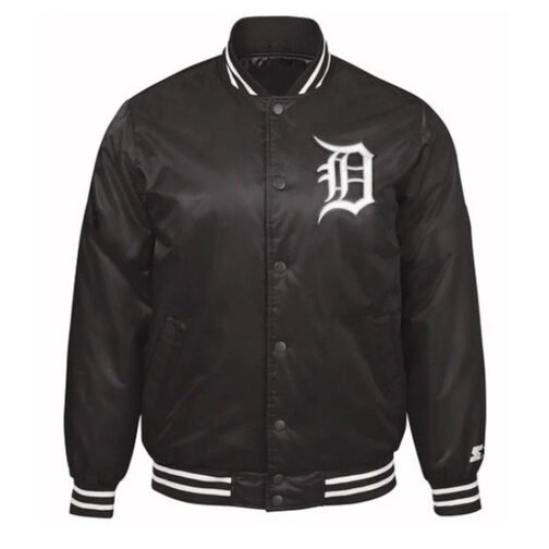 Detroit Tigers MLB Satin Jacket - Image 3