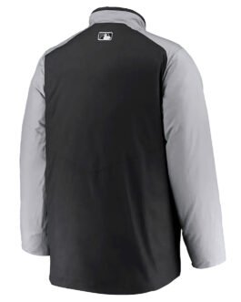 Dugout Performance Detroit Tigers Black and Gray Jacket