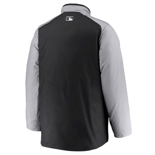 Dugout Performance Detroit Tigers Black and Gray Jacket - Image 2