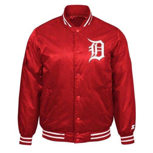 Detroit Tigers MLB Satin Jacket