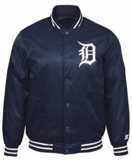 Detroit Tigers MLB Satin Jacket