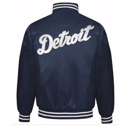 Detroit Tigers MLB Satin Jacket - Image 6