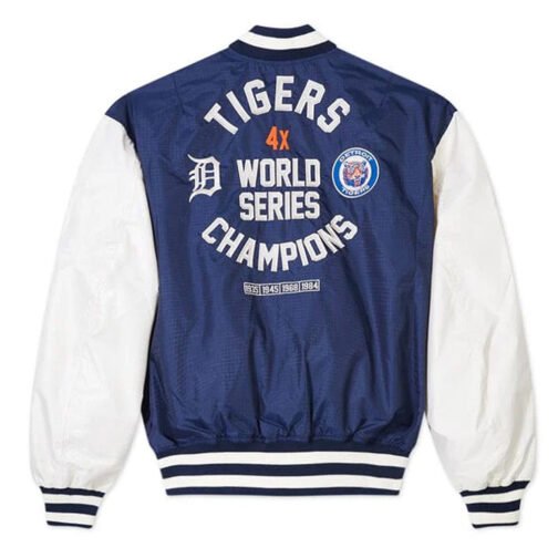 Detroit Tigers New Era Bomber Jacket - Image 2