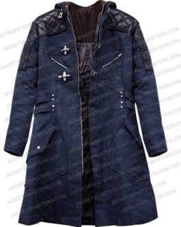 Nero Devil May Cry 5 Denim Coat with Hood