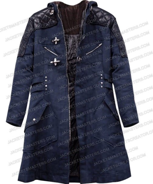 Nero Devil May Cry 5 Denim Coat with Hood