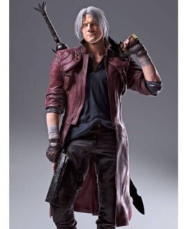 Dante Devil May Cry 5 Leather Coat