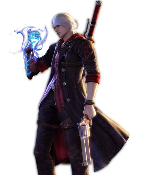 Devil May Cry 4 Nero Blue Coat - Image 7