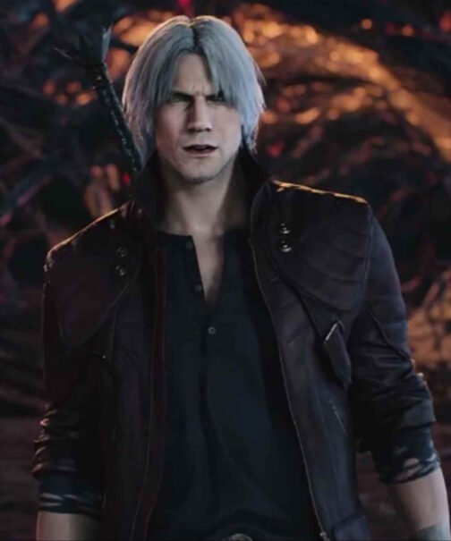 Dante Devil May Cry 5 Leather Coat - Image 8