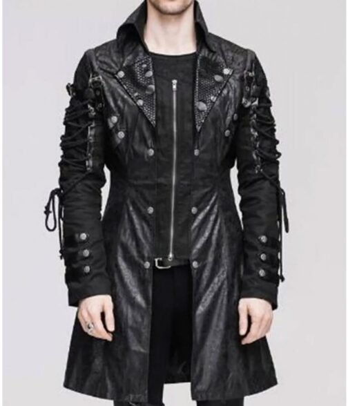 Cloud Devil Steampunk Gothic Coat - Image 2