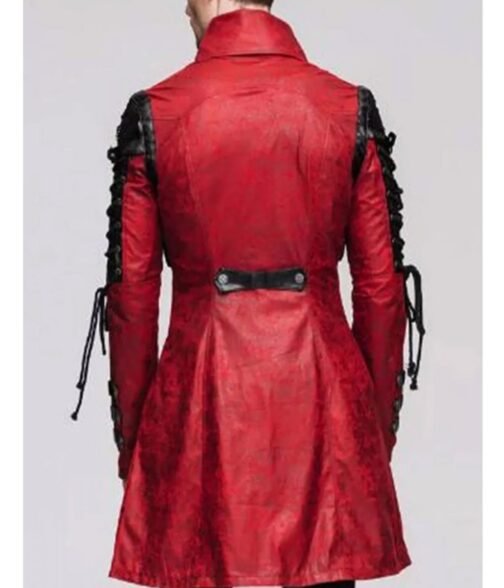 Cloud Devil Steampunk Gothic Coat - Image 3