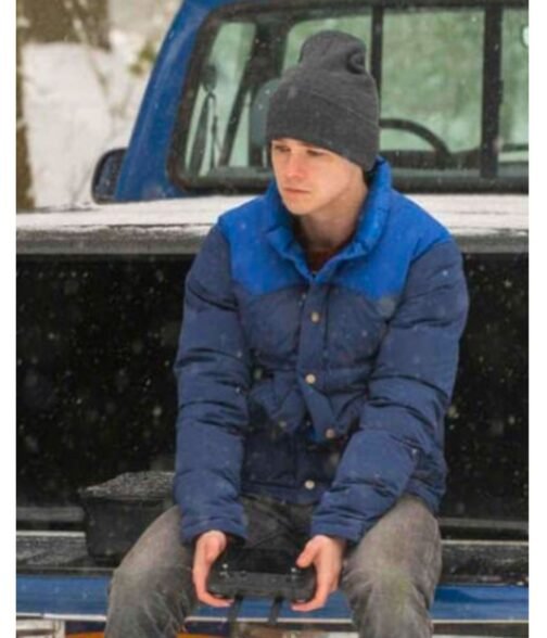 Dexter New Blood Jack Alcott Puffer Blue Jacket - Image 7