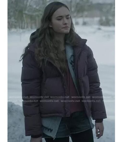 Johnny Sequoyah Dexter New Blood Puffer Purple Jacket - Image 4