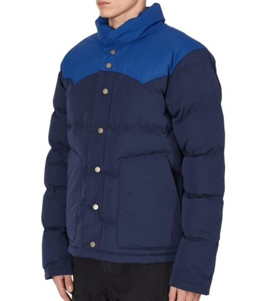 Dexter New Blood Jack Alcott Puffer Blue Jacket - Image 4