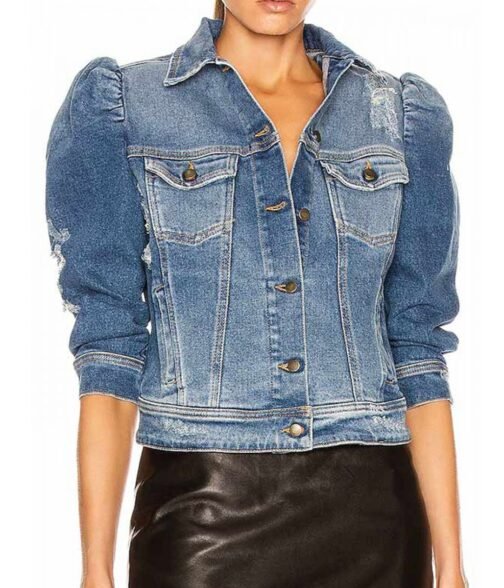 Power Book II Ghost S02 Latoya Tonodeo Blue Denim Jacket