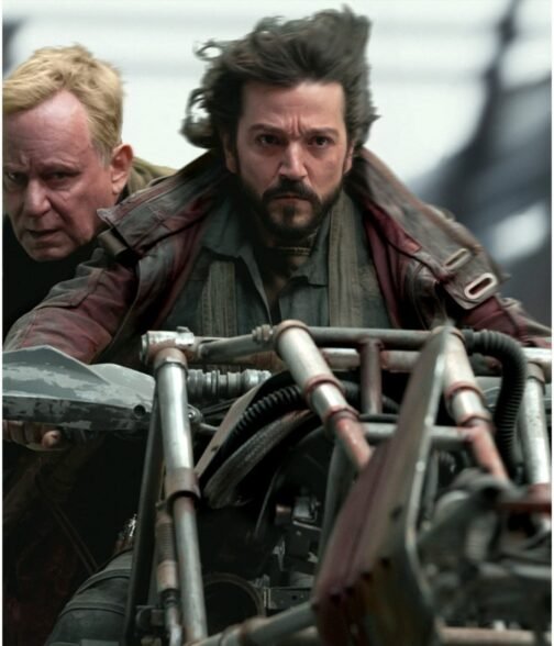 Andor Diego Luna Leather Coat - Image 7