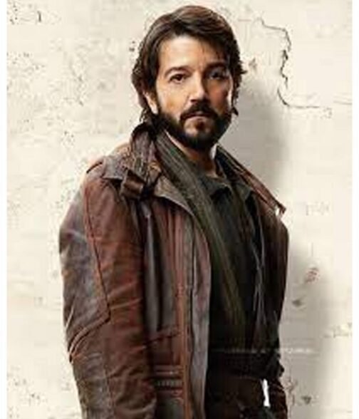 Andor Diego Luna Leather Coat - Image 9