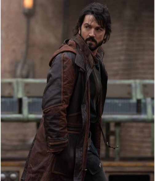 Andor Diego Luna Leather Coat - Image 6