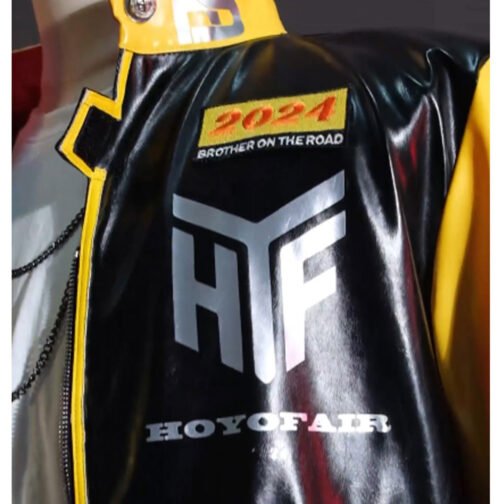 Hoyofair Diluc Racing Leather Jacket - Image 5