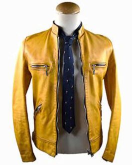 Dirk Gently’s Holistic Detective Agency Yellow Leather Jacket