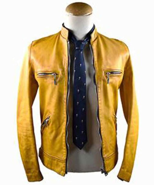 Dirk Gently’s Holistic Detective Agency Yellow Leather Jacket