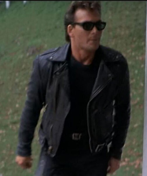Johnny Castle Dirty Dancing Leather Jacket - Image 8