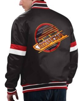 Diveplay Vancouver Canucks Black Jacket