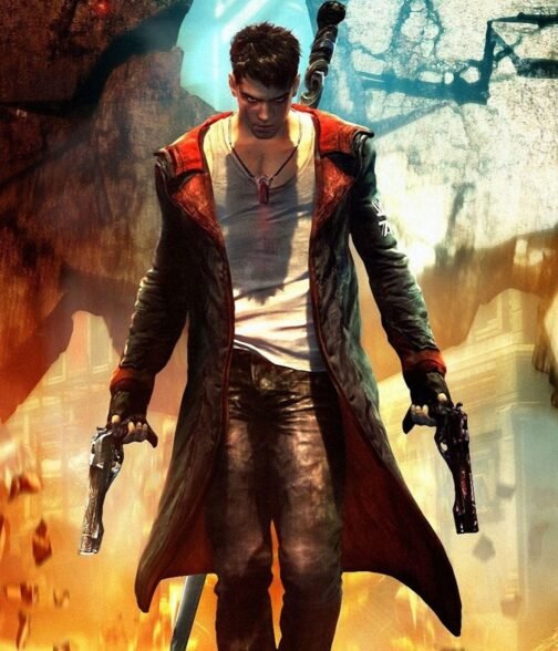 DMC Dante Black Leather Hooded Coat - Image 2