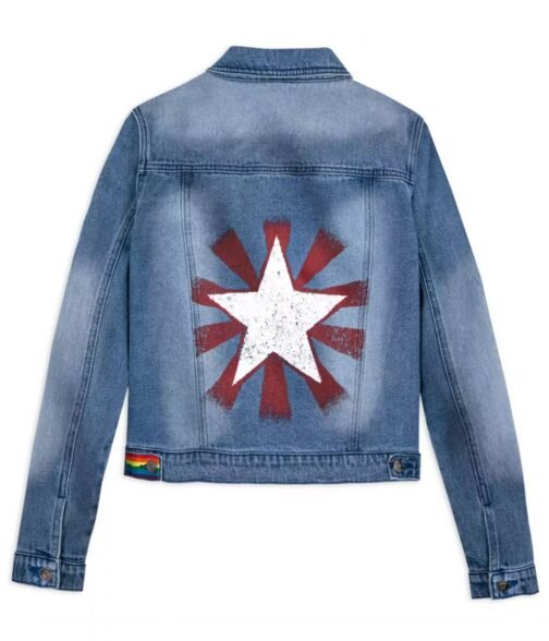 Xochitl Gomez Doctor Strange in the Multiverse of Madness Denim Blue Jacket - Image 3