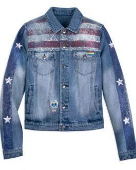 Xochitl Gomez Doctor Strange in the Multiverse of Madness Denim Blue Jacket