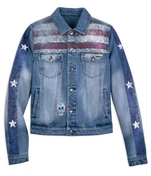 Xochitl Gomez Doctor Strange in the Multiverse of Madness Denim Blue Jacket