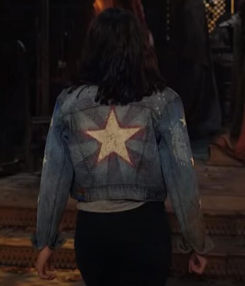 Xochitl Gomez Doctor Strange in the Multiverse of Madness Denim Blue Jacket - Image 18