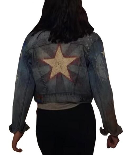 Xochitl Gomez Doctor Strange in the Multiverse of Madness Denim Blue Jacket - Image 21
