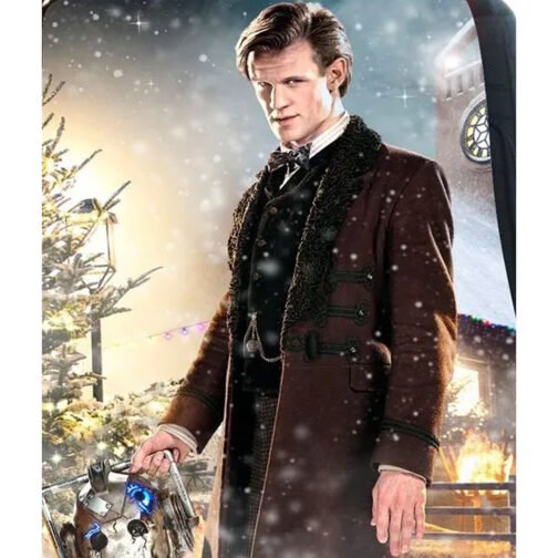 Eleventh Doctor Purple Coat - Image 2
