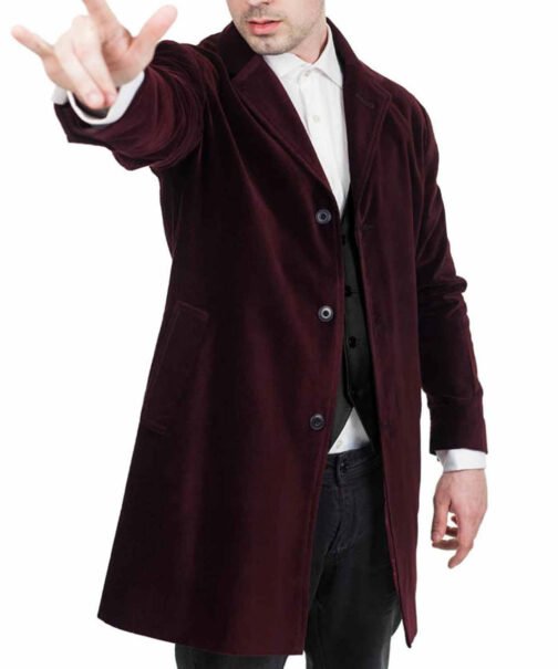 Peter Capaldi Twelfth Doctor Red Coat - Image 11