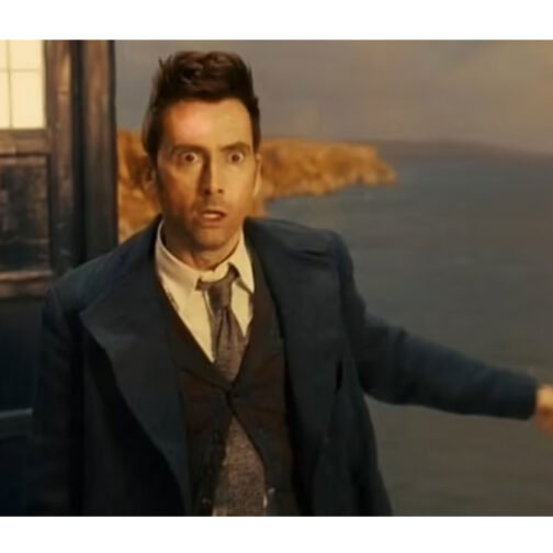 Fourteenth Doctor Who Wool Trench Coat - Image 36