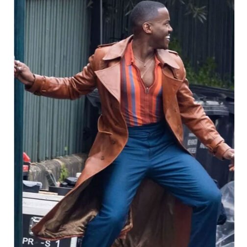 Doctor Who Fifteenth Doctor Leather Coat - Image 13