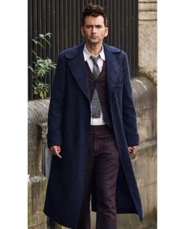 Fourteenth Doctor Who Wool Trench Coat