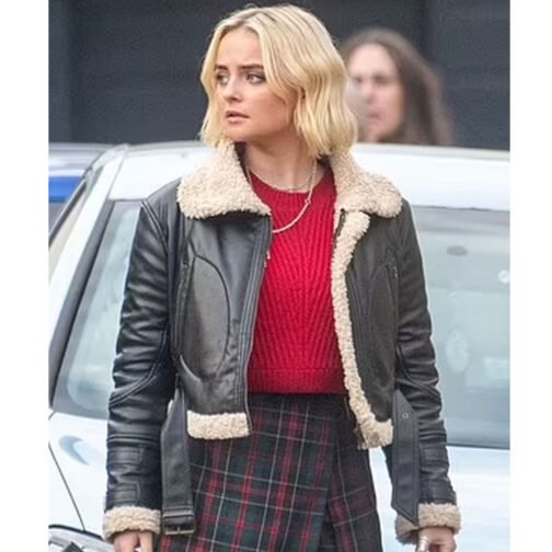 Doctor Who Season 14 Millie Gibson Leather Jacket - Image 5