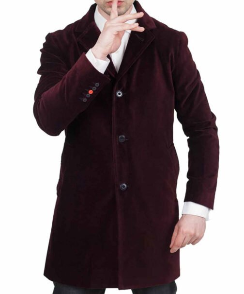 Peter Capaldi Twelfth Doctor Red Coat