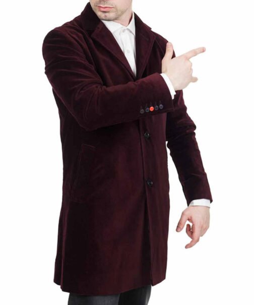 Peter Capaldi Twelfth Doctor Red Coat - Image 13